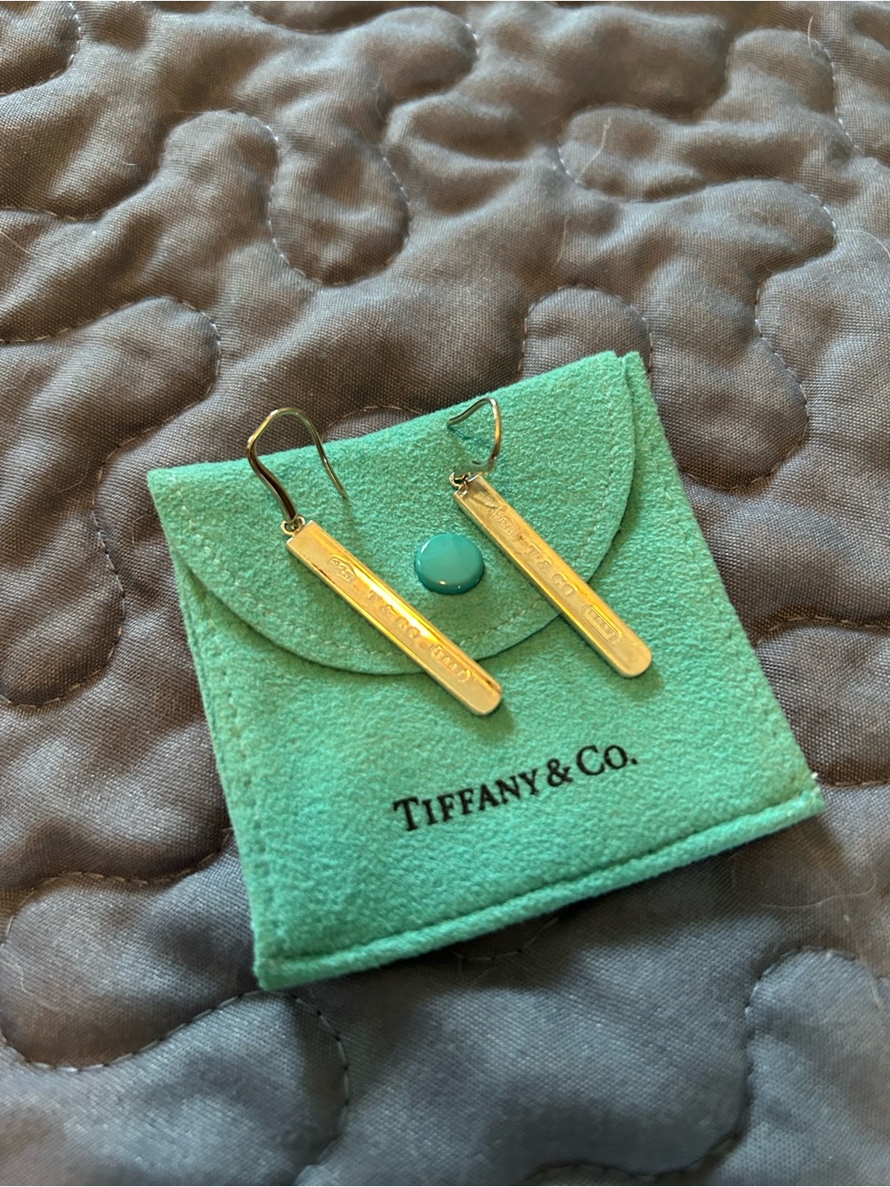 Tiffany & Co. silver drop earrings